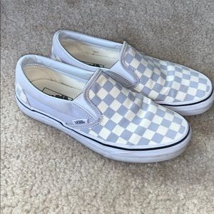 checkered vans!